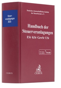Abbildung von: Handbuch der Steuerveranlagungen 2024 - C.H.BECK