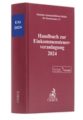 Bild: Handbuch zur Einkommensteuerveranlagung 2024: ESt 2024 - C.H.BECK