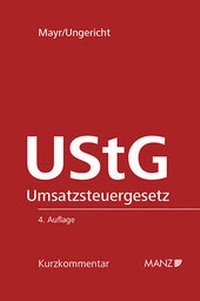 Abbildung von: UStG Umsatzsteuergesetz - Manz