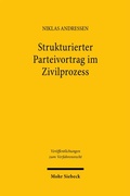 Abbildung von: Strukturierter Parteivortrag im Zivilprozess - Mohr Siebeck