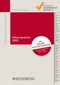 Abbildung von: Steuergesetze 2025 - Boorberg