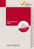 Cover: Steuergesetze 2025 - Boorberg