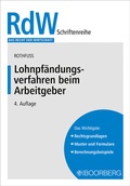 Cover: Lohnpf&auml;ndungsverfahren beim Arbeitgeber - Boorberg