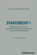 Cover: Staatsrecht I - Kohlhammer