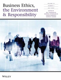 Abbildung von: Business Ethics, the Environment & Responsibility - Wiley