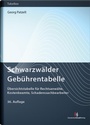 Bild: Schwarzw&auml;lder Geb&uuml;hrentabelle - Deutscher Anwaltverlag