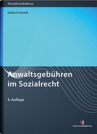 Bild: Anwaltsgebühren im Sozialrecht - Deutscher Anwaltverlag