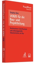 Cover: VOB/B f&uuml;r die Bau- und Projektleitung - C.H.BECK