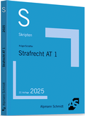 Cover: Skript Strafrecht AT 1 - Alpmann Schmidt