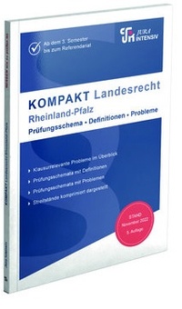 Bild: KOMPAKT Landesrecht - Rheinland-Pfalz - Jura-Intensiv Verlag