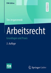 Enlarge image Cover: Arbeitsrecht - Springer Gabler