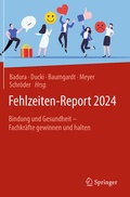 Cover: Fehlzeiten-Report 2024 - Springer