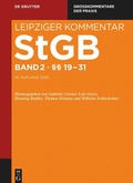 Cover: Leipziger Kommentar - StGB - De Gruyter