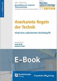 Abbildung von: Anerkannte Regeln der Technik (E-Book) - Reguvis Fachmedien