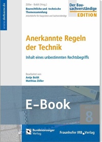 Abbildung von: Anerkannte Regeln der Technik (E-Book) - Reguvis Fachmedien
