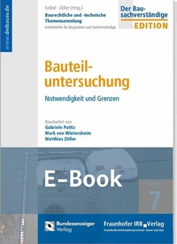 Abbildung von: Bauteiluntersuchung (E-Book) - Reguvis Fachmedien
