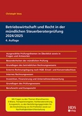 Abbildung von: Betriebswirtschaft und Recht in der mündlichen Steuerberaterprüfung 2024/2025 - HDS