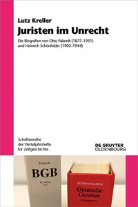 Abbildung von: Juristen im Unrecht - De Gruyter