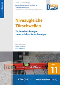Abbildung von: Niveaugleiche Türschwellen - Fraunhofer IRB Verlag