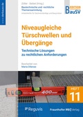 Cover: Niveaugleiche T&uuml;rschwellen und &Uuml;berg&auml;nge - Fraunhofer IRB Verlag