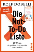 Cover: Die Not-To-Do-Liste - Piper