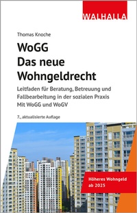 Abbildung von: WoGG - Das neue Wohngeldrecht - Walhalla