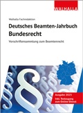 Abbildung von: Deutsches Beamten-Jahrbuch Bundesrecht 2025 - Walhalla