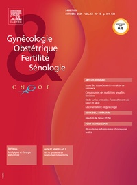 Bild vergrößern Bild: Gynecologie Obstetrique Fertilite & Senologie - Elsevier