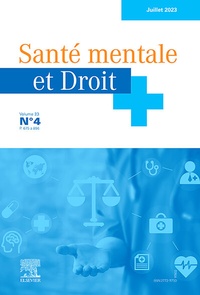 Abbildung von: Sante mentale et Droit - Elsevier