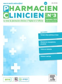 Abbildung von: Le Pharmacien Clinicien - Elsevier