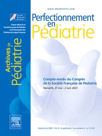Abbildung von: Perfectionnement en Pediatrie - Elsevier