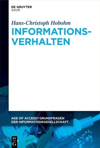 Enlarge image Cover: Informationsverhalten - De Gruyter Mouton