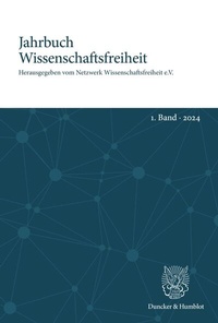 Abbildung von: Jahrbuch Wissenschaftfreiheit - Duncker & Humblot