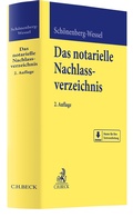 Cover: Das notarielle Nachlassverzeichnis - C.H.BECK