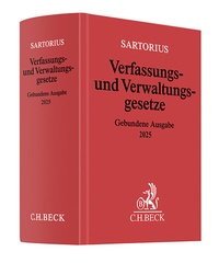 Abbildung von: Verfassungs- und Verwaltungsgesetze - Gebundene Ausgabe 2025 - C.H.BECK