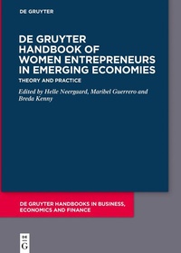 Abbildung von: De Gruyter Handbook of Women Entrepreneurs in Emerging Economies - De Gruyter