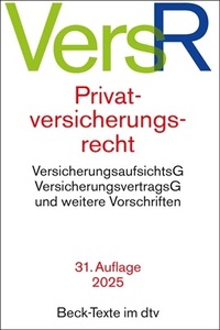 Abbildung von: Privatversicherungsrecht: VersR - dtv