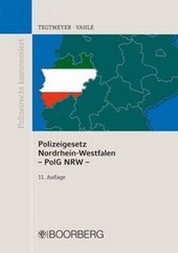 Abbildung von: Polizeigesetz Nordrhein-Westfalen (PolG NRW) - Boorberg