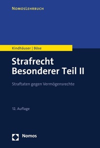 Bild vergrößern Bild: Strafrecht Besonderer Teil II - Nomos