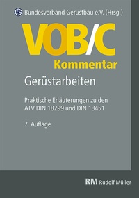 Abbildung von: VOB/C Kommentar - Rudolf Müller Verlag