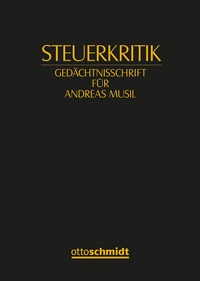 Abbildung von: Steuerkritik - Otto Schmidt Verlag