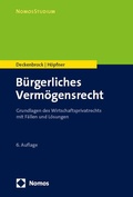Cover: B&uuml;rgerliches Verm&ouml;gensrecht - Nomos