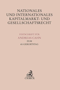 Bild: Nationales und Internationales Kapitalmarkt- und Gesellschaftsrecht - C.H.BECK