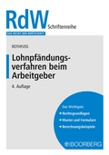 Bild: Lohnpf&auml;ndungsverfahren beim Arbeitgeber - Boorberg