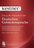 Cover: Das gro&szlig;e W&ouml;rterbuch der Deutschen Geb&auml;rdensprache - Verlag Karin Kestner