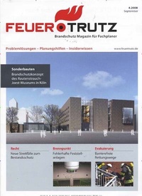 Bild vergrößern Bild: FeuerTRUTZ - Feuertrutz GmbH Verlag für Brandschutzpublikationen