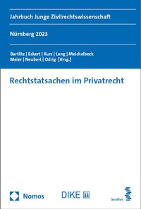 Abbildung von: Rechtstatsachen im Privatrecht - Nomos