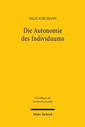 Abbildung von: Die Autonomie des Individuums - Mohr Siebeck