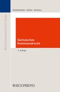 Abbildung von: Sächsisches Kommunalrecht - Boorberg