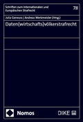 Cover: Daten(wirtschafts)v&ouml;lkerstrafrecht - Nomos